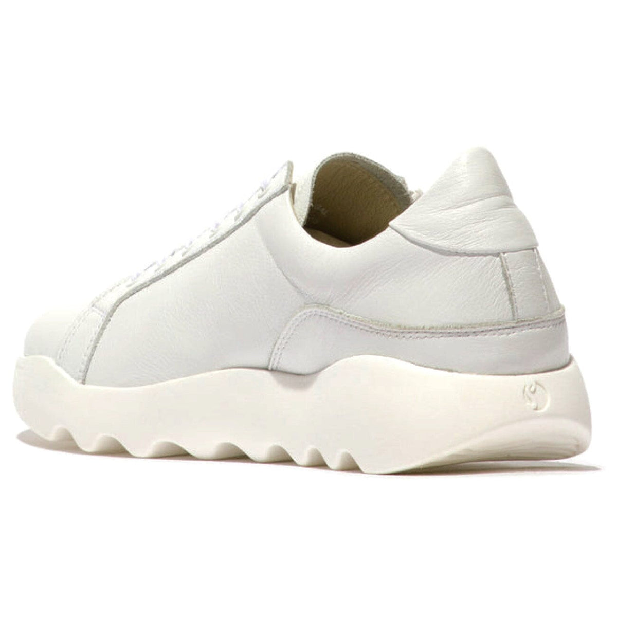 Softinos, Whiz719, Laceup Shoe, Smooth Leather, White Shoes Softinos 