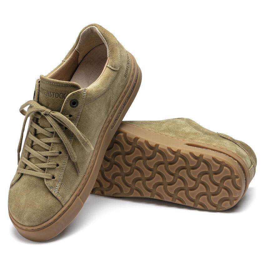 Birkenstock Shoes, Bend, Suede Leather, Regular Fit, Khaki Shoes Birkenstock Seasonal 