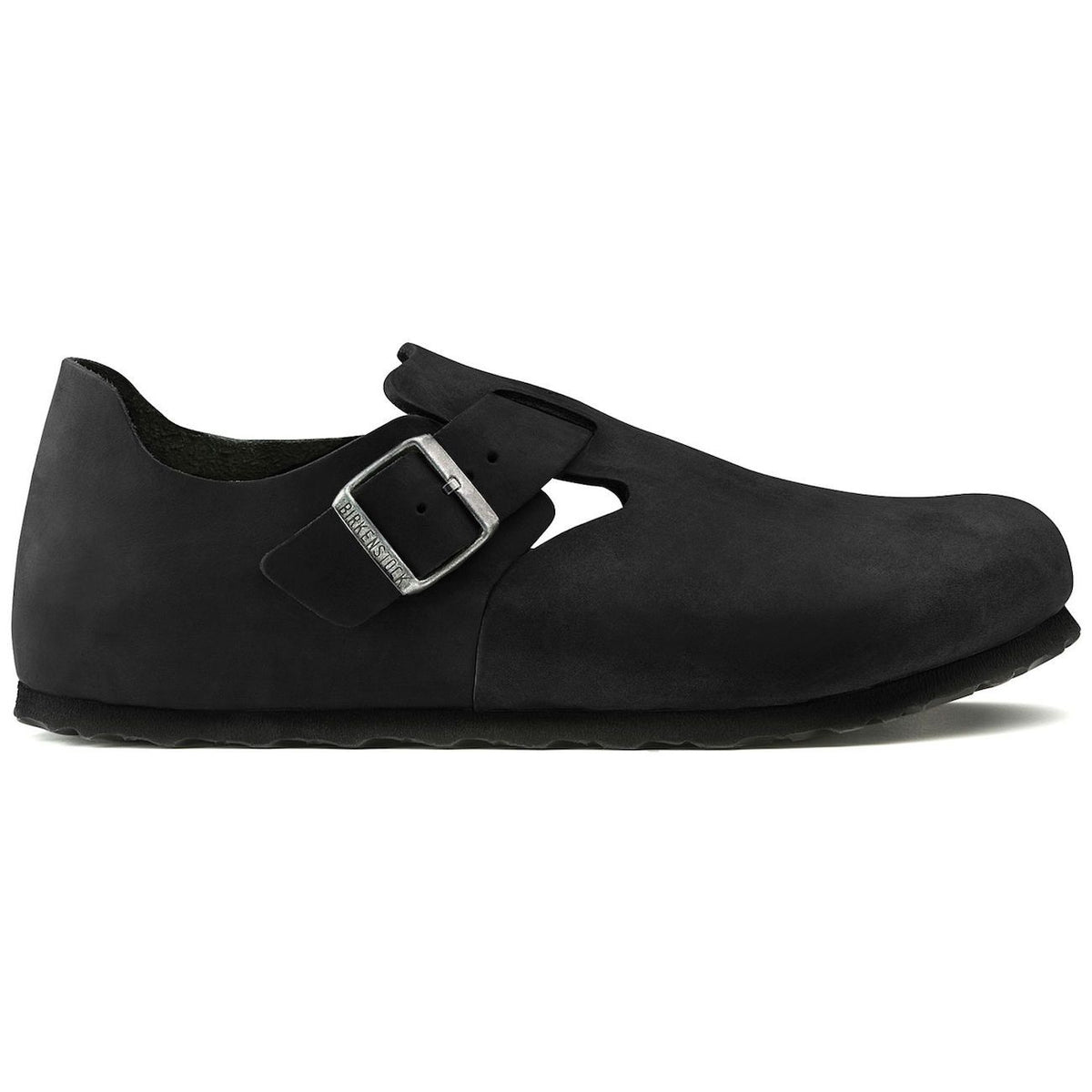 Birkenstock Shoes, London, Oiled Leather, Regular Fit, Black Shoes Birkenstock Shoes 