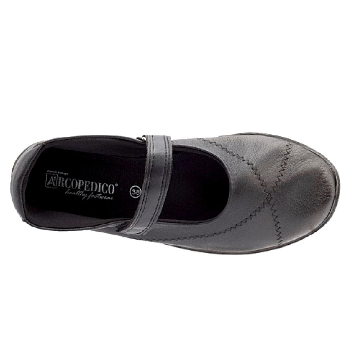 Arcopedico, L18, Medium Fit, Lytech, Black Shoes Arcopedico 
