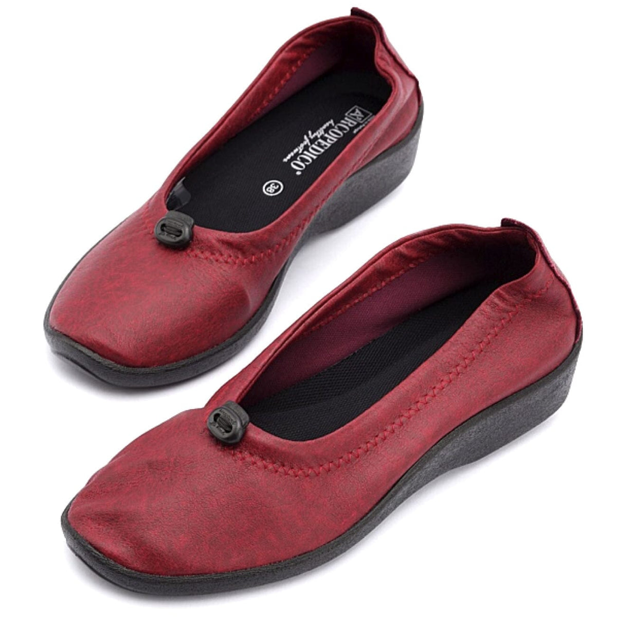Arcopedico, L1, Medium Fit, Lytech, Cherry Shoes Arcopedico 