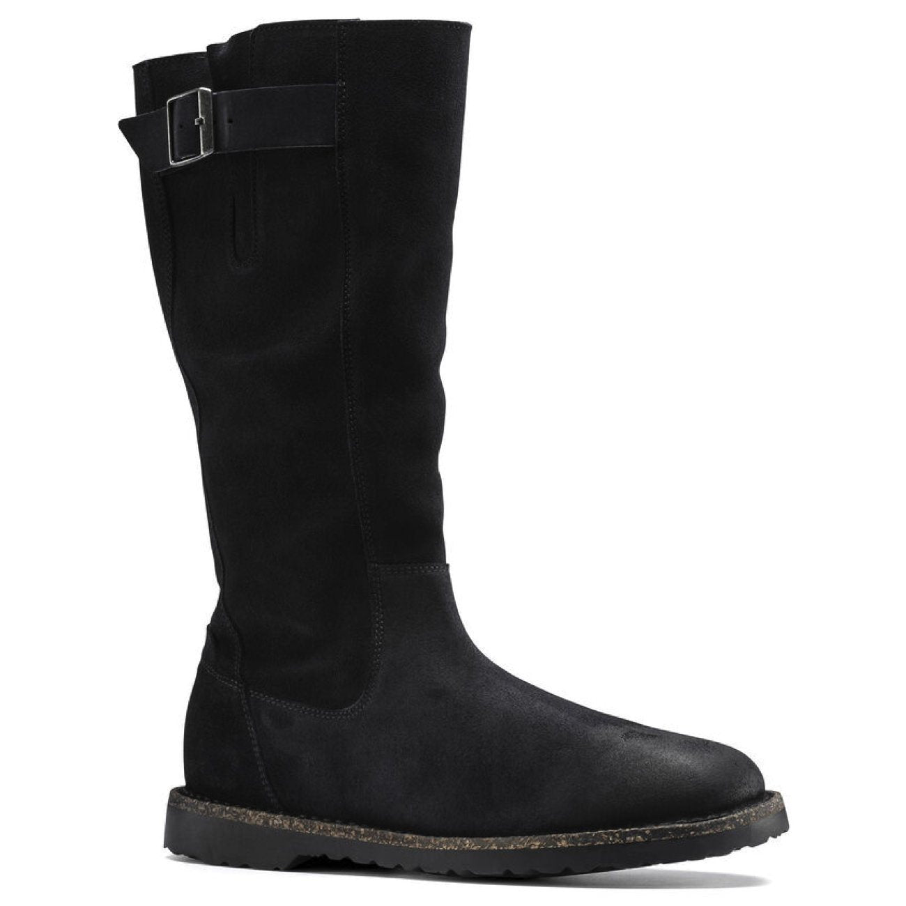 Birkenstock Seasonal, Melrose High, Suede Leather, Regular Fit, Graphite Boots Birkenstock Seasonal Graphite 37 