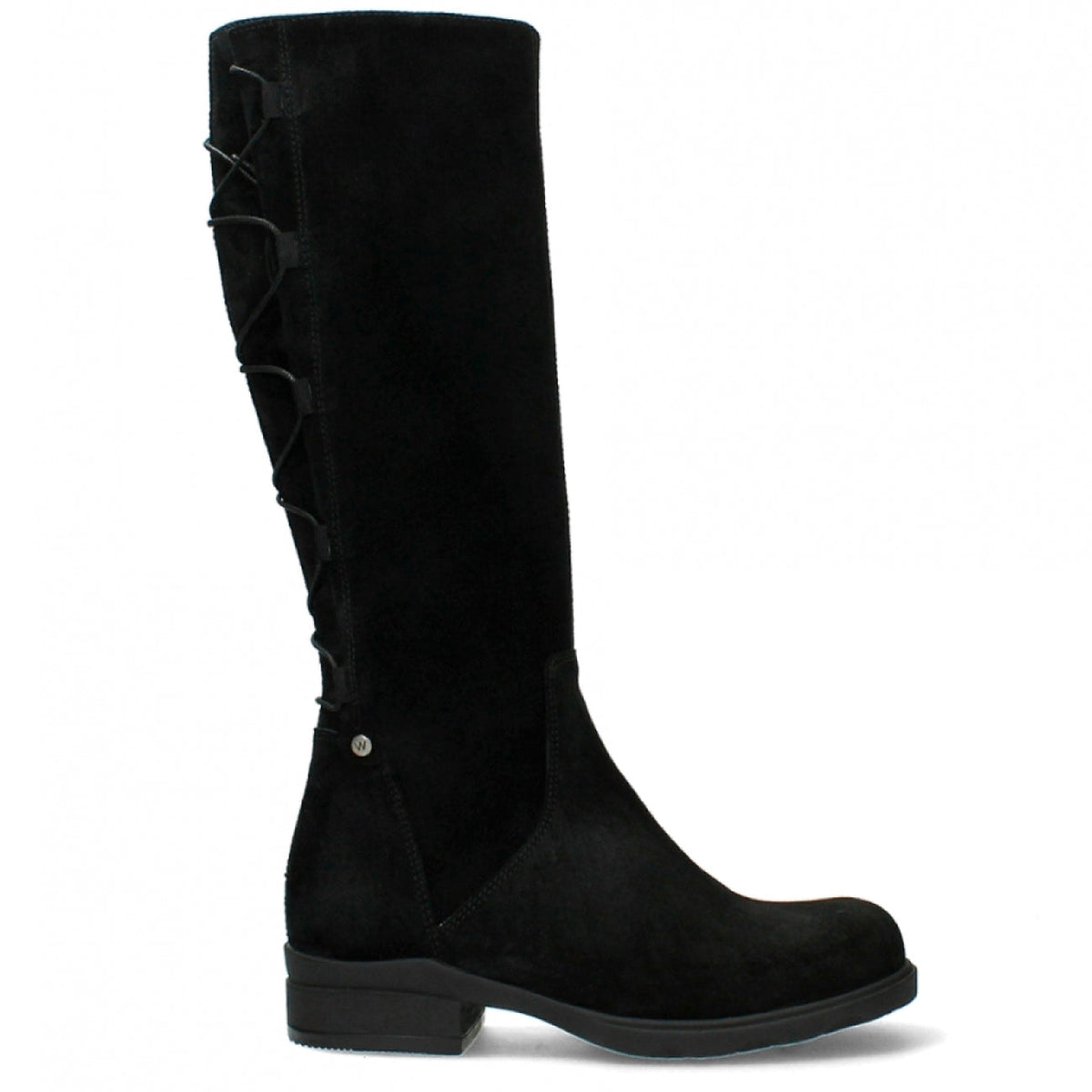 Wolky, Longview, Boots, Liverpool Suede, Black Boots Wolky 