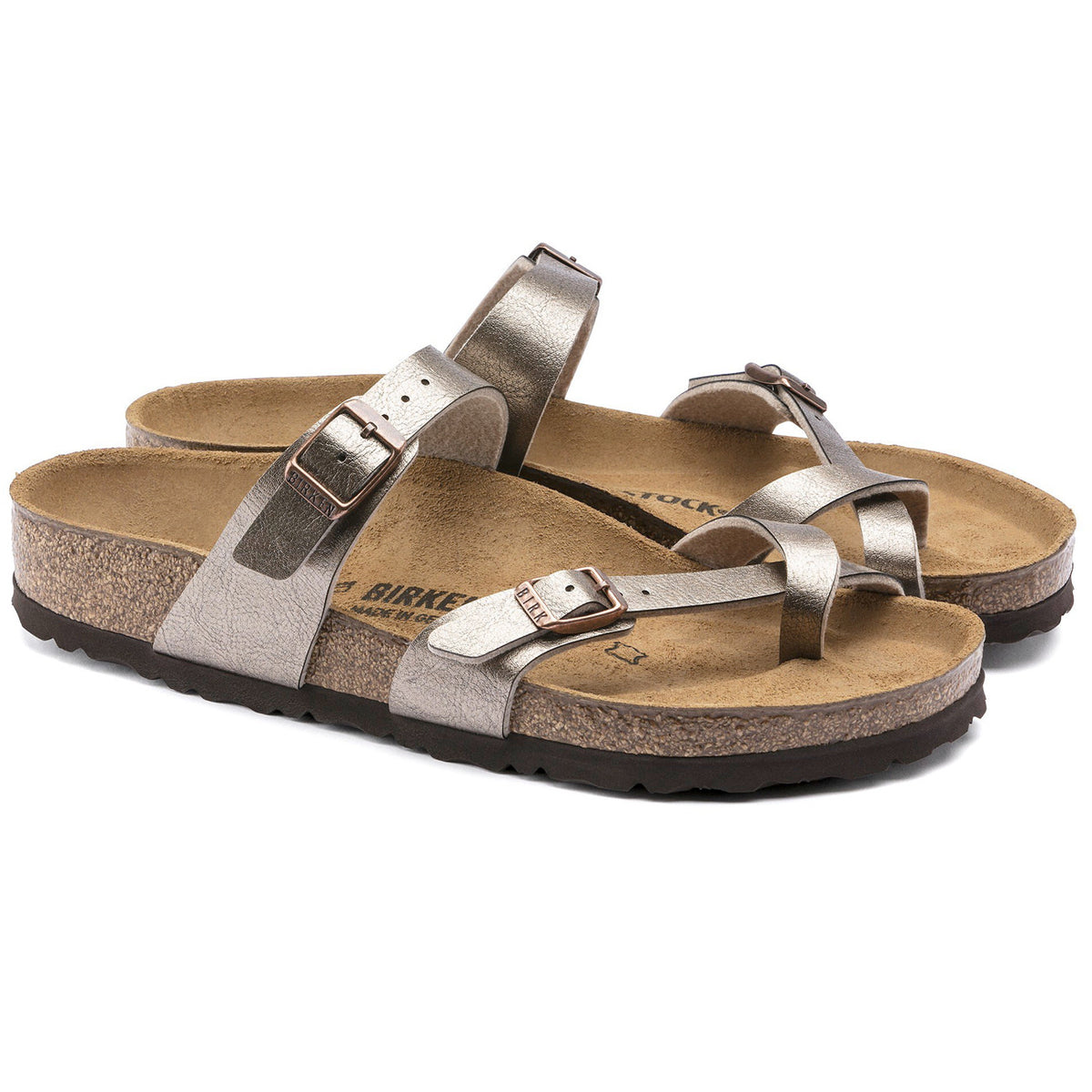 Birkenstock Seasonal Mayari BirkoFlor Regular Fit Taupe