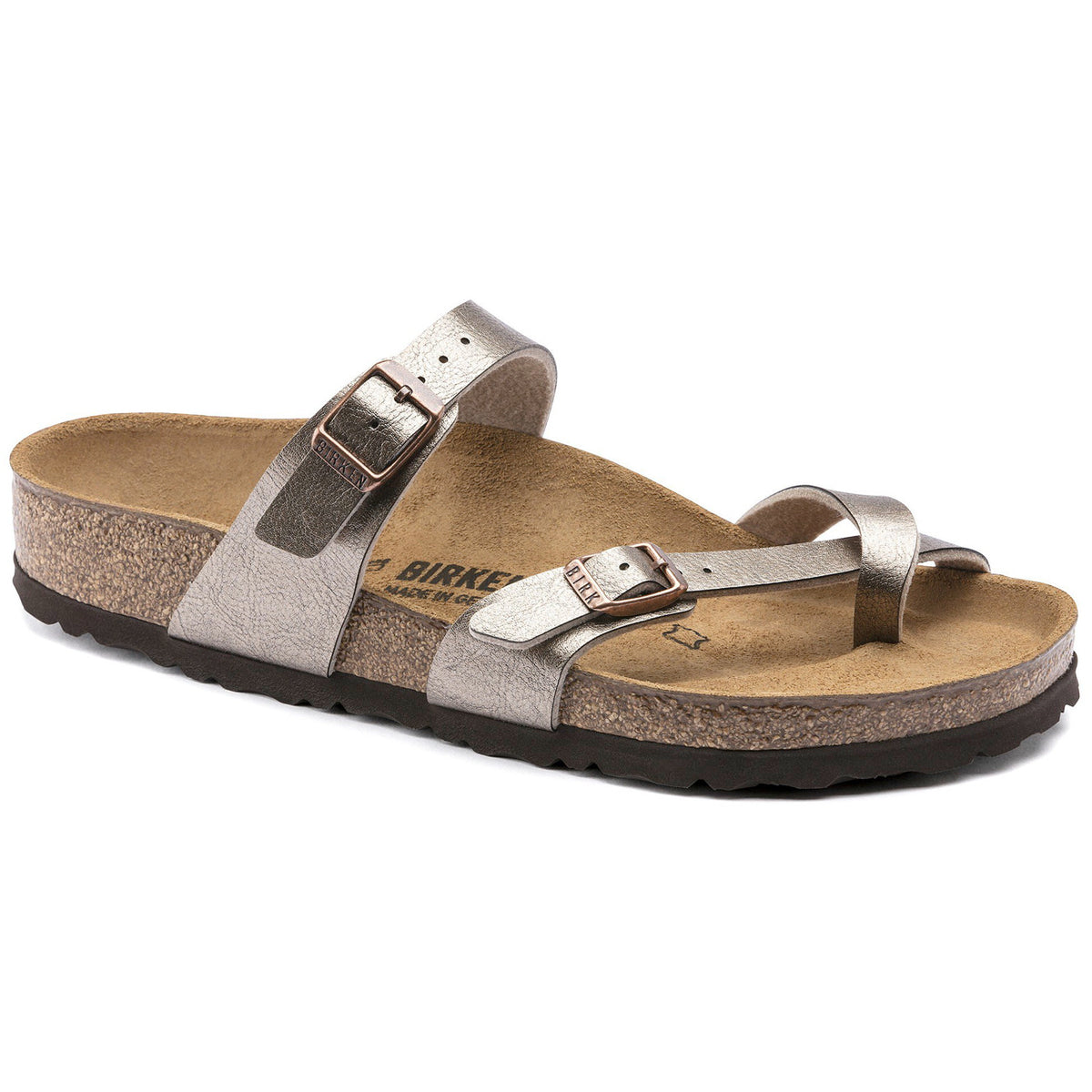 Birkenstock Seasonal Mayari BirkoFlor Regular Fit Taupe