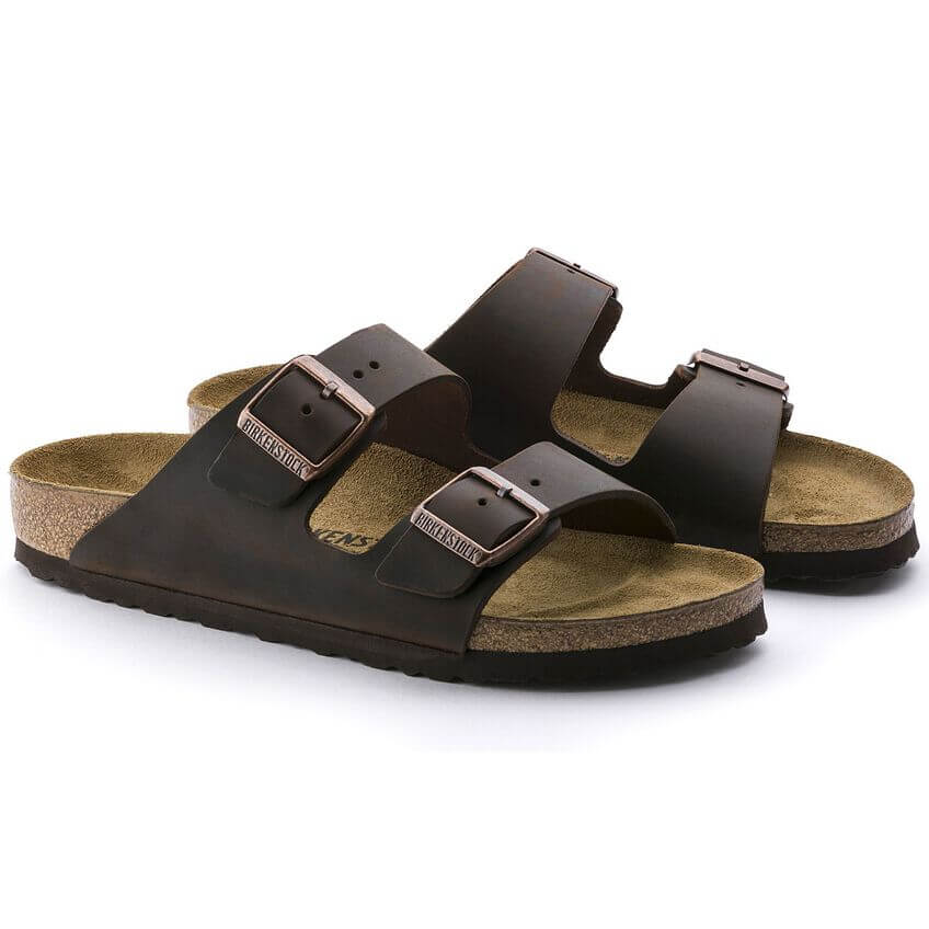 Birkenstock Classic Arizona Natural Leather Regular Fit Habana