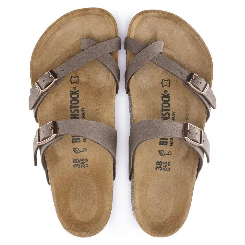 Birkenstock Mayari Regular Fit Birko-Flor Mocha