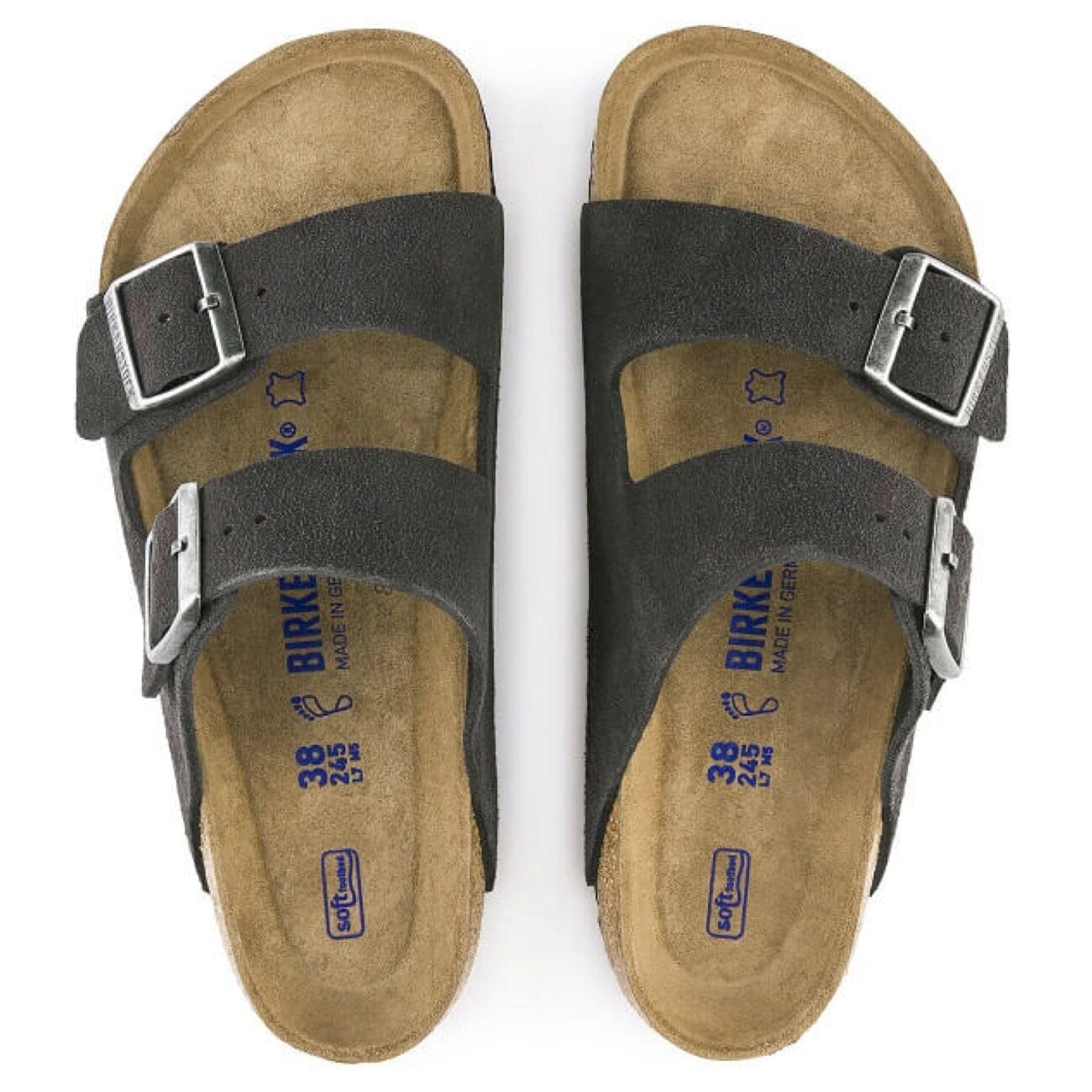 Grey birkenstock sale sandals