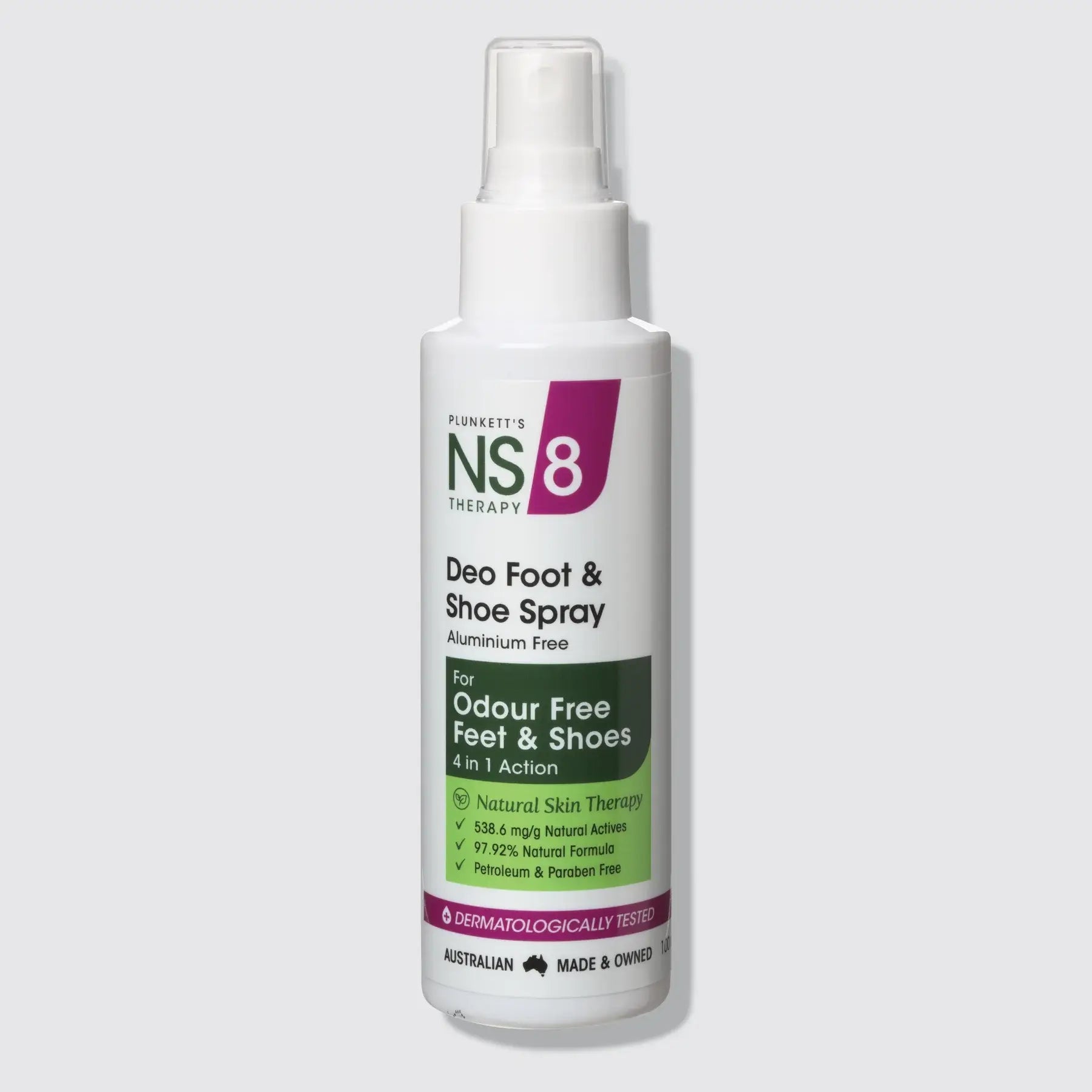 NS-8, Deodoriser, Foot and Shoe Skin Care Products Plunkett Deodoriser 