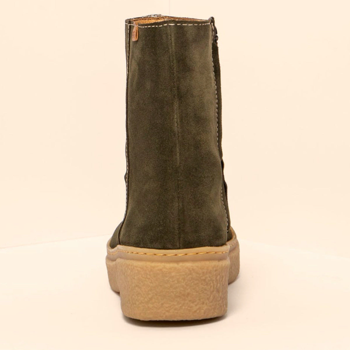 El Naturalista ARPEA Boot Silk Suede Leather, Forest