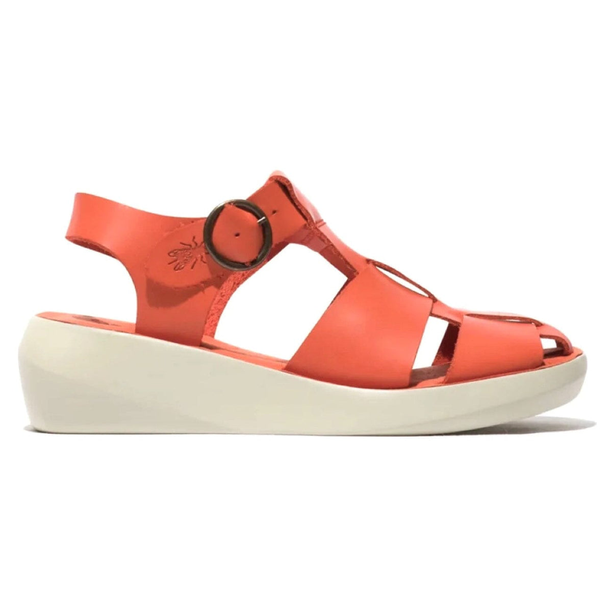 Fly London, BAWE842, Sandal, Leather, Coral Sandals Fly London 