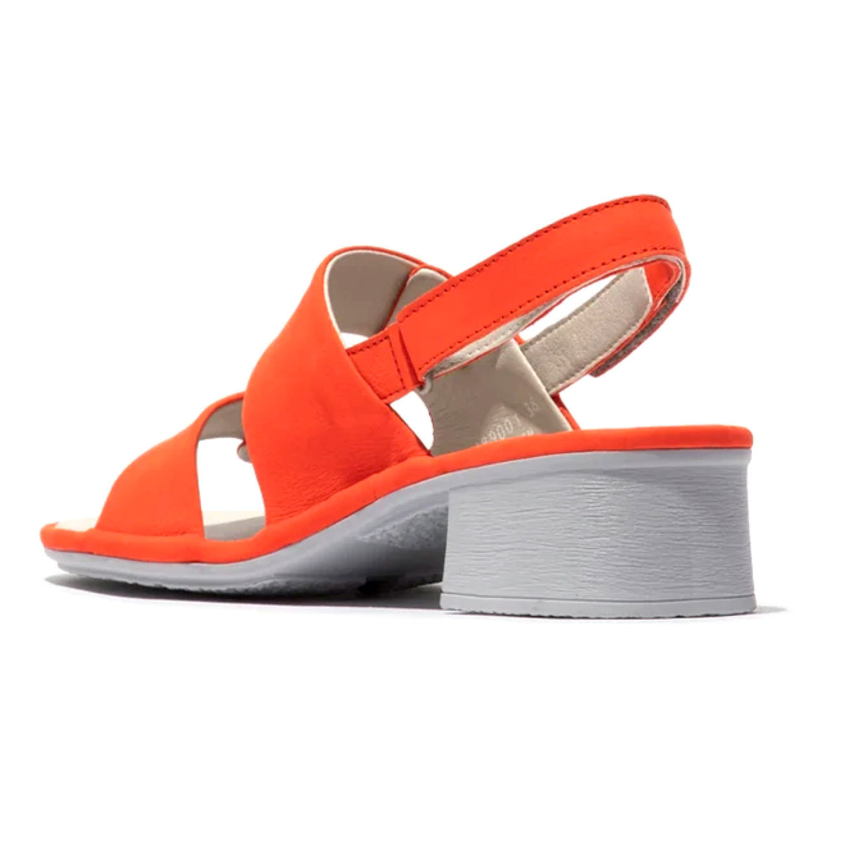 Fly London Elba489fly Sandal Leather Scarlet 36