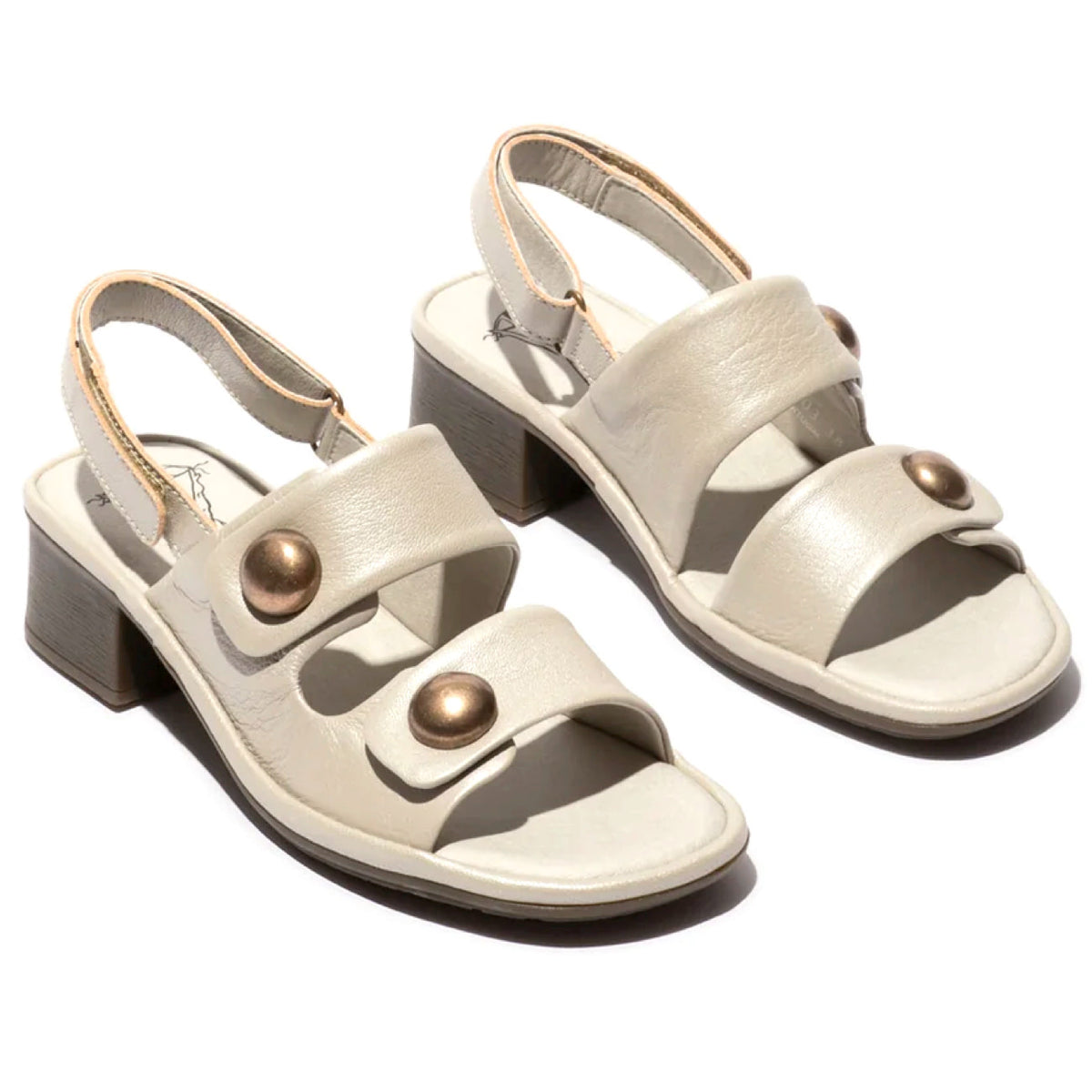 Fly London Elba489fly Sandal Leather Silver 36