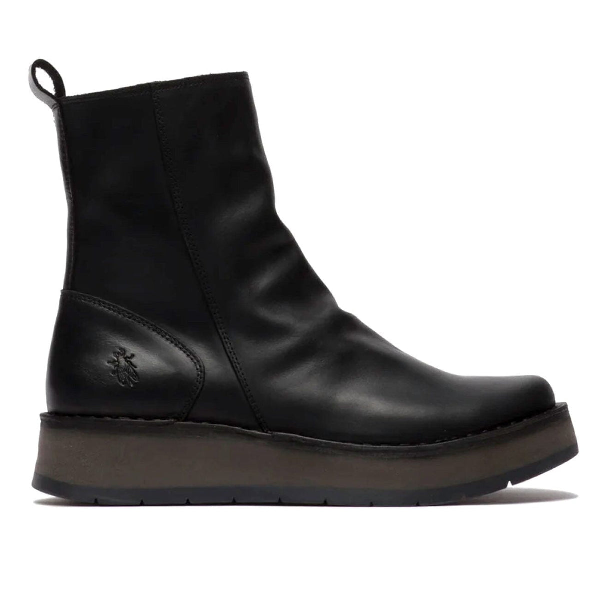 Fly London RENO Boot Leather Black Boots Fly London 