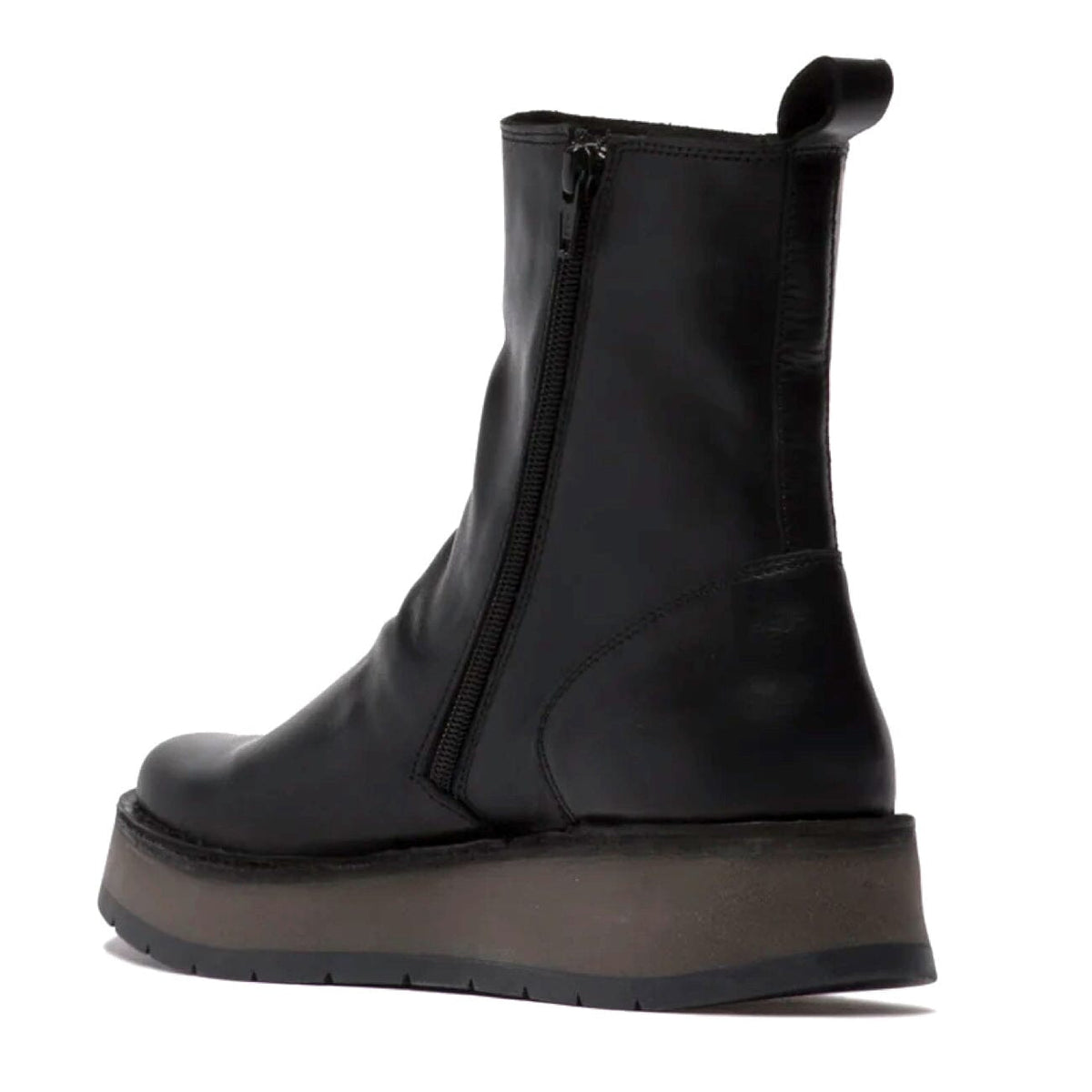 Fly London RENO Boot Leather Black Boots Fly London 