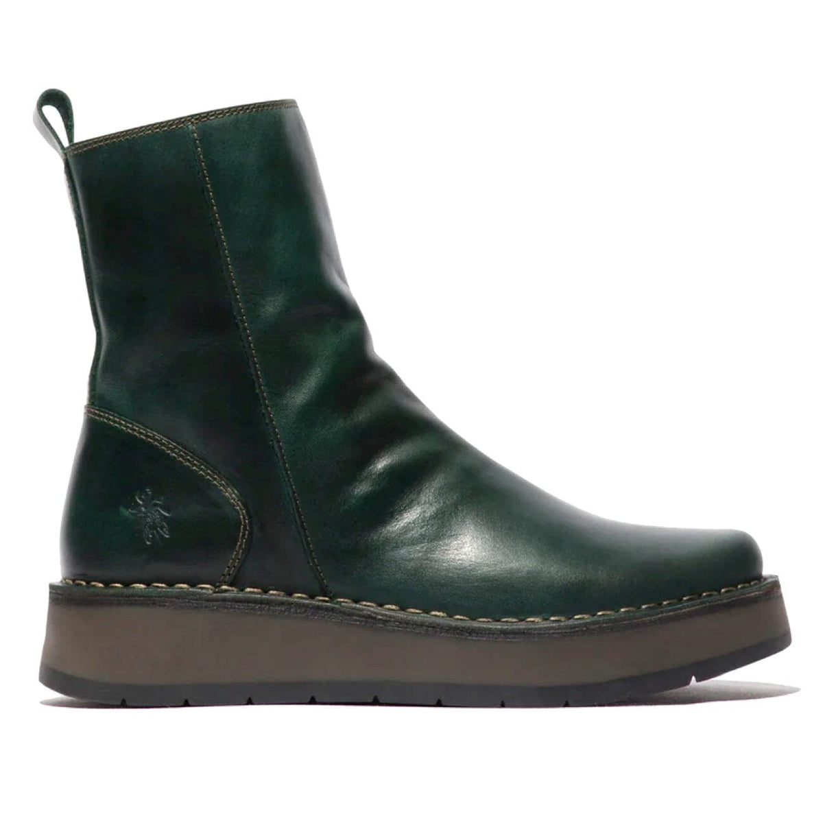 Fly London RENO Boot Leather Petrol Boots Fly London 