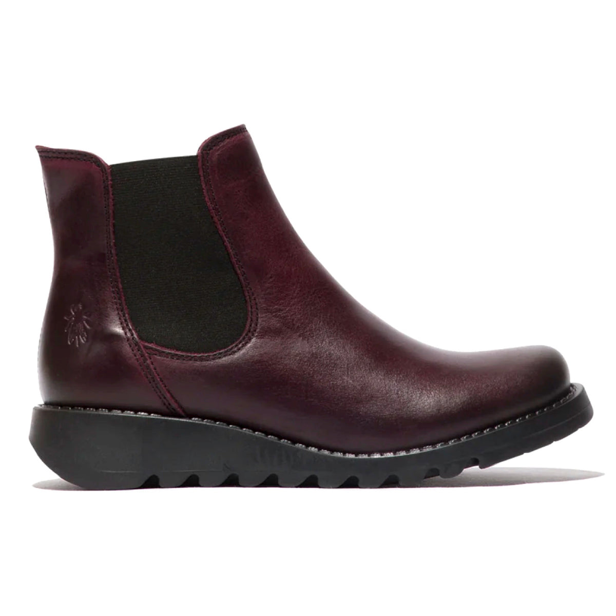 Fly London, SALV, Boot, Leather, Wine
