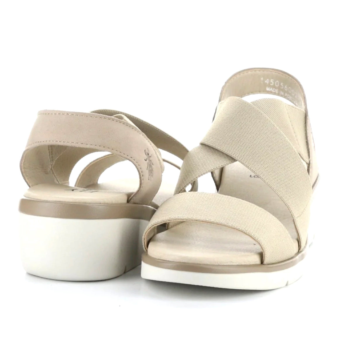 Fly London Noli056 Sandal Leather Taupe 36