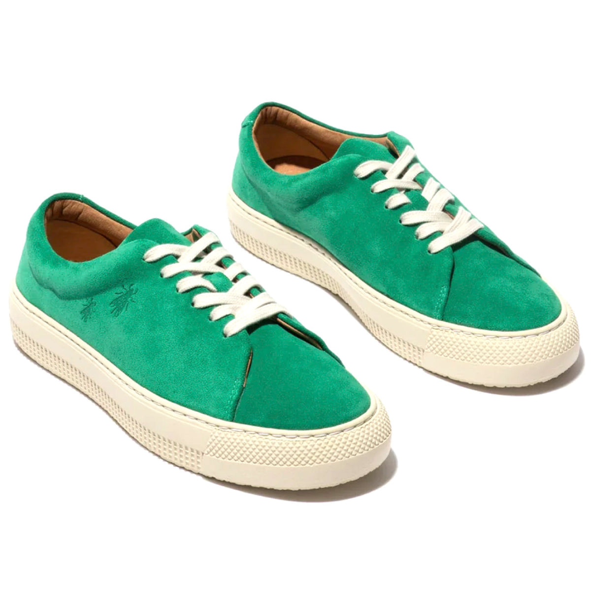 Fly London Tych624 Shoe Suede Leather Green 36