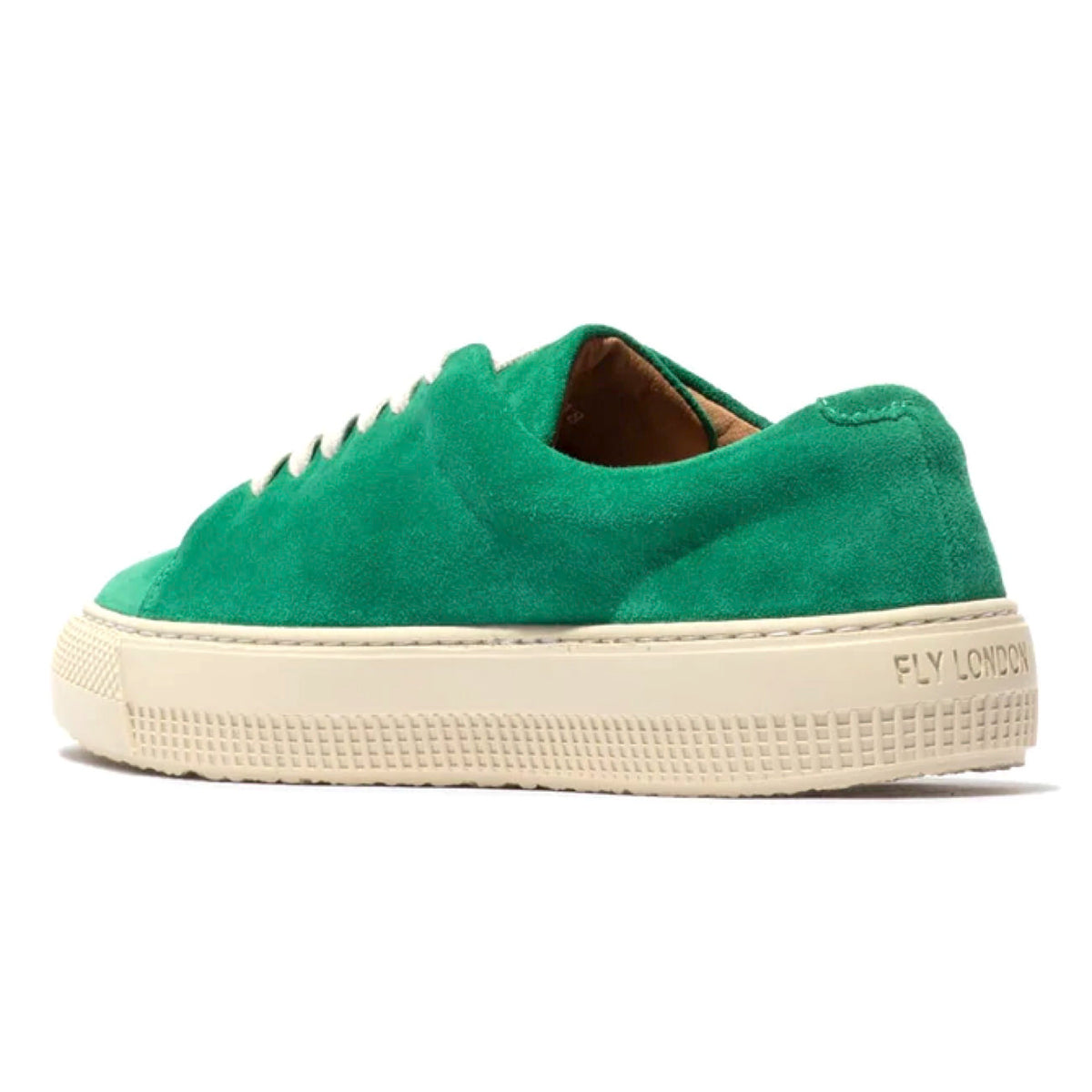 Fly London Tych624 Shoe Suede Leather Green 36