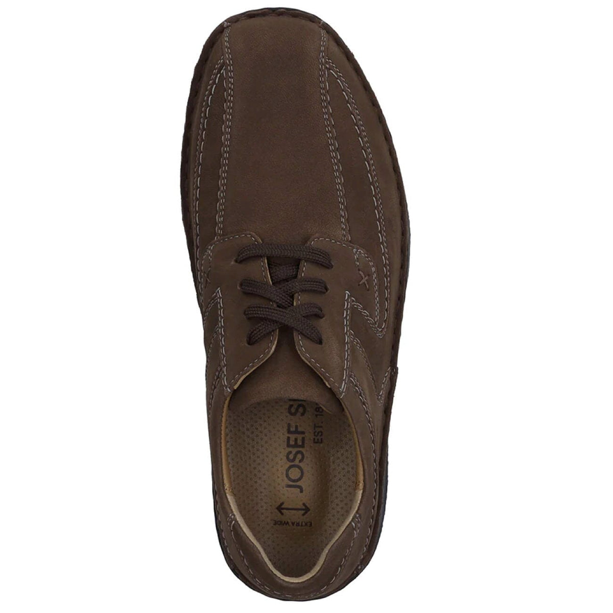 Josef Seibel, Anvers 08, Leather, Shoe, Braun Shoes Josef Seibel 