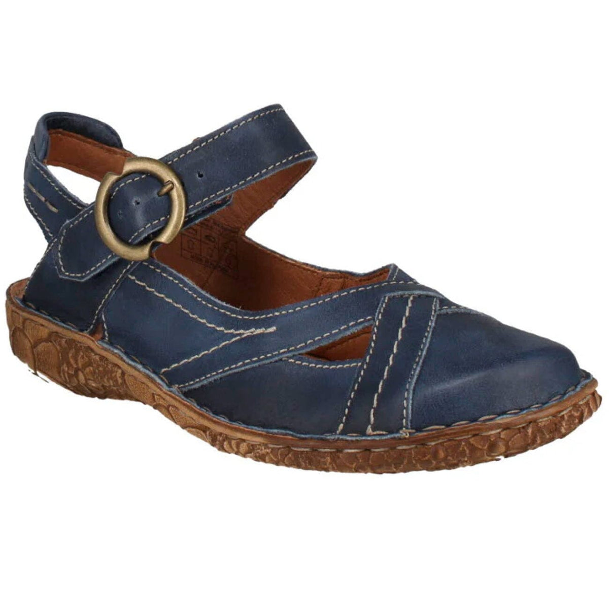 Josef Seibel Rosalie 49 Sandal Leather Ocean Sandals Josef Seibel 37 Ocean 