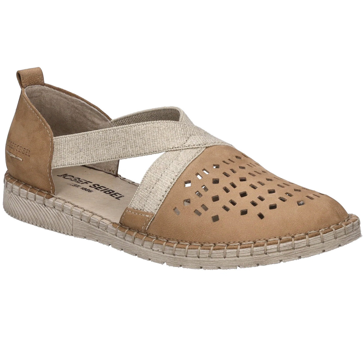 Josef Seibel Sofie 44 Sandal Leather Creme