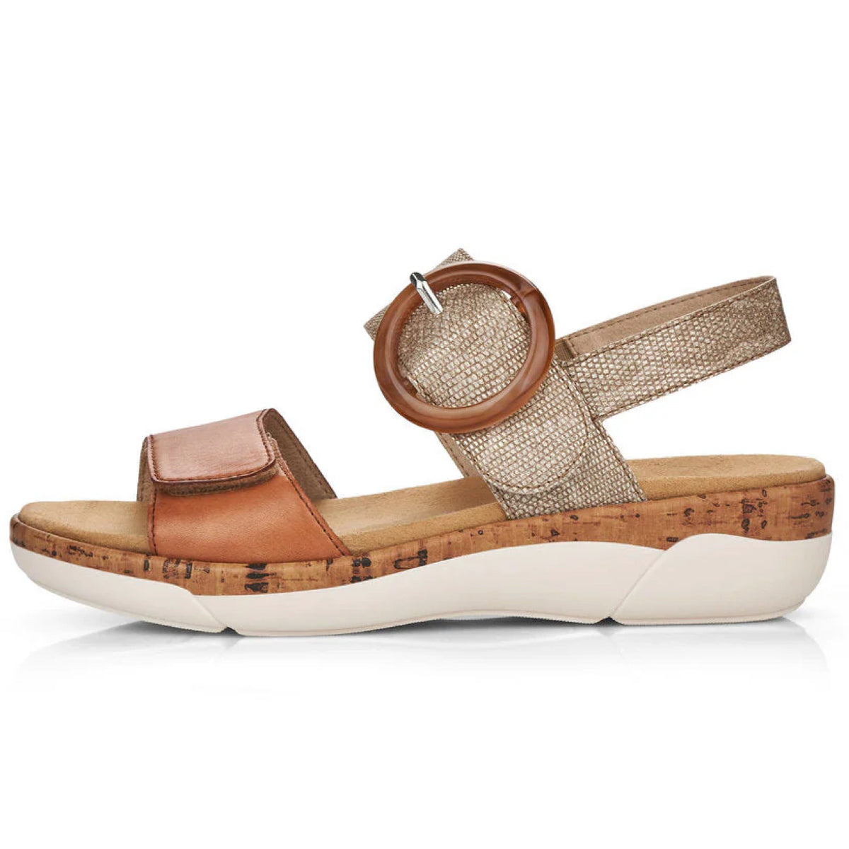 Remonte R6853-90 Sandal Leather Noccia 36