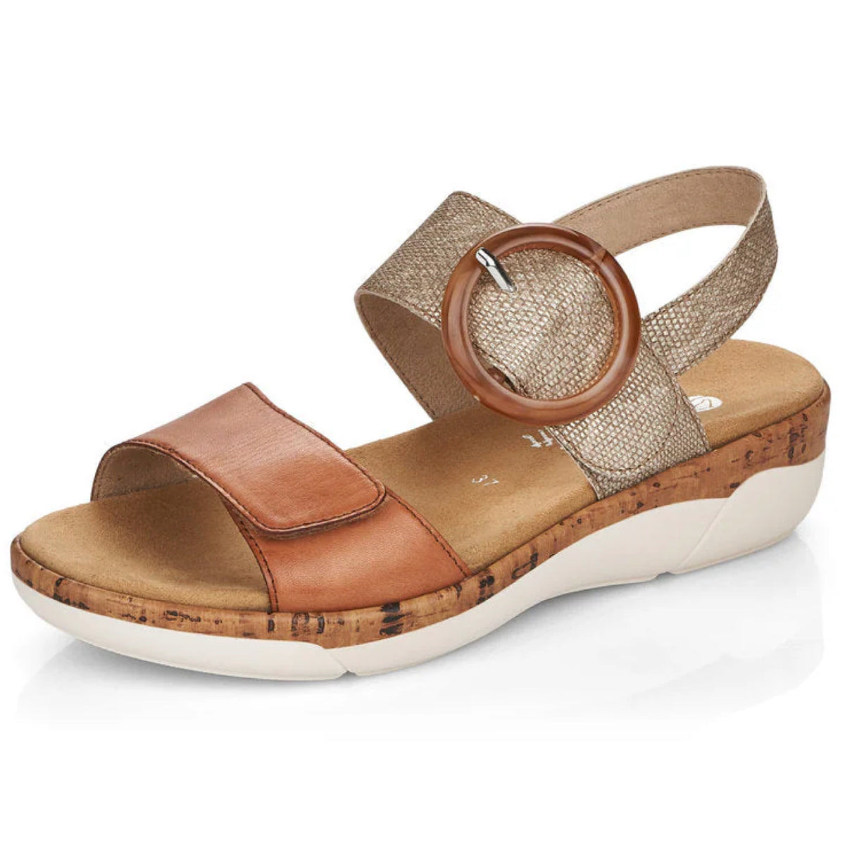 Remonte R6853-90 Sandal Leather Noccia 36