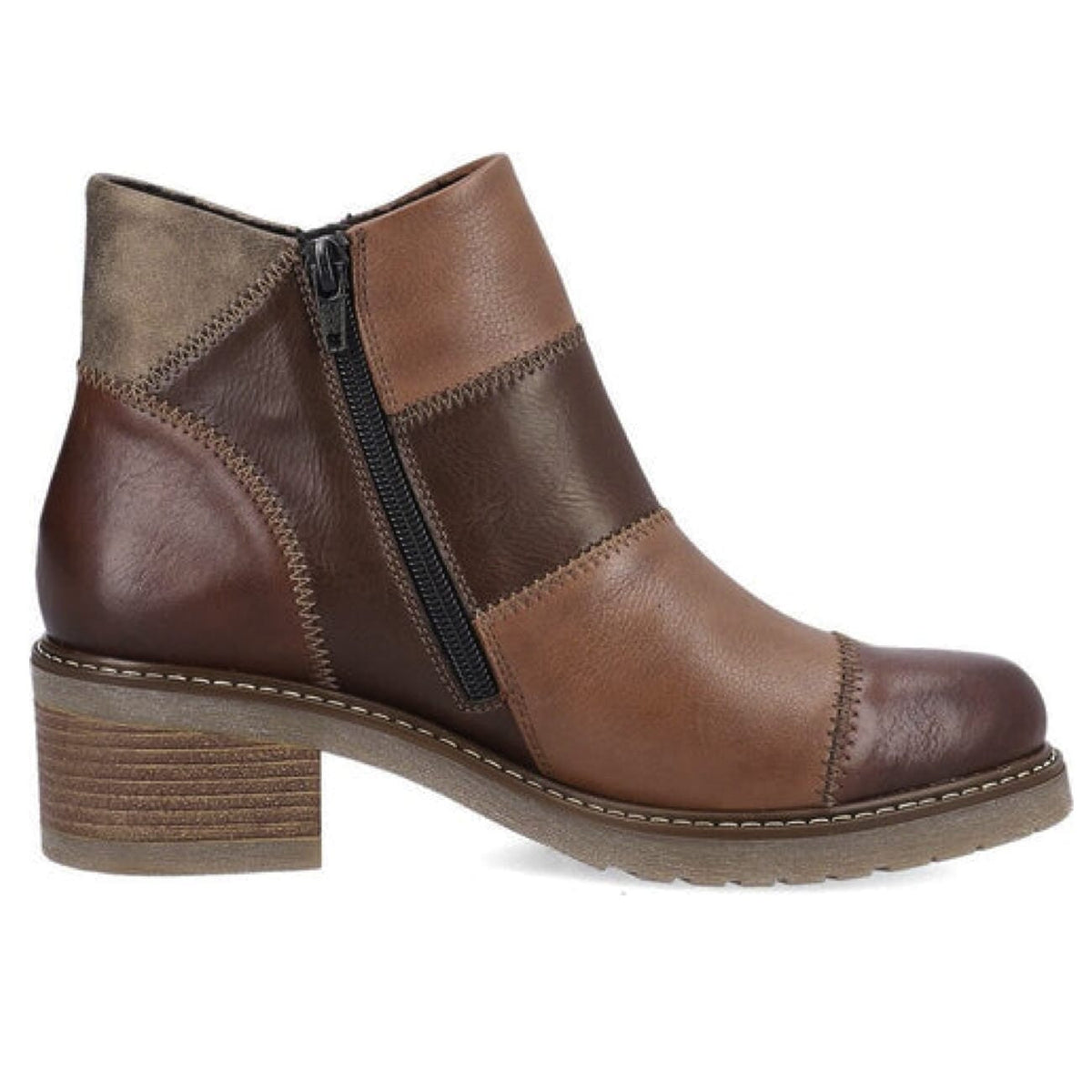 Remonte, D1A75-24, Boot, Leather, Chestnut Boots Remonte 