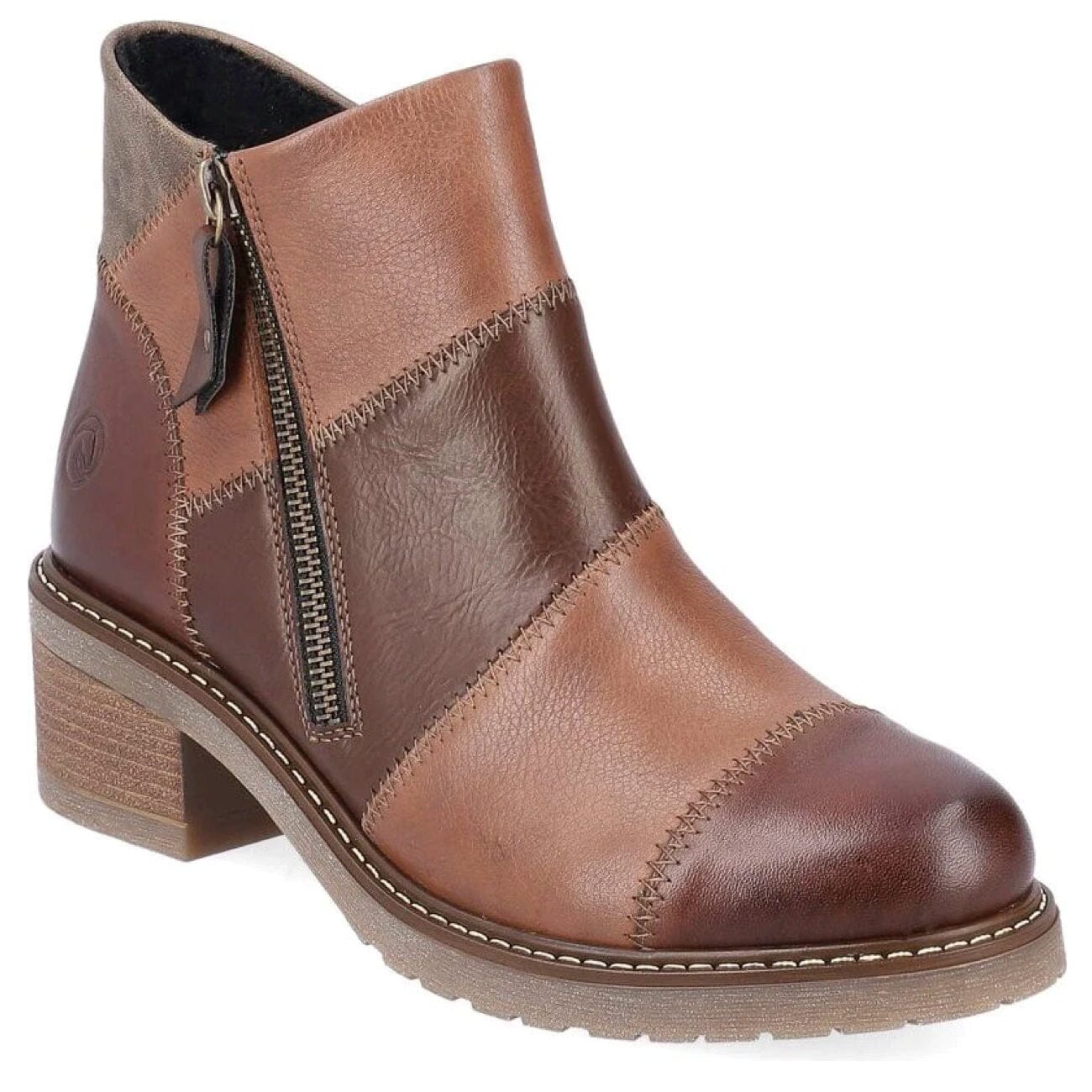 Remonte, D1A75-24, Boot, Leather, Chestnut Boots Remonte Chestnut 37 