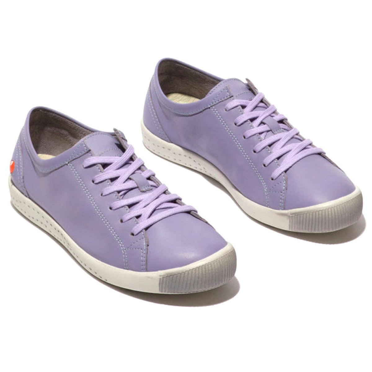 Softinos, Isla154, Laceup Shoe, Smooth Leather, Violet Shoes Softinos Violet 37 