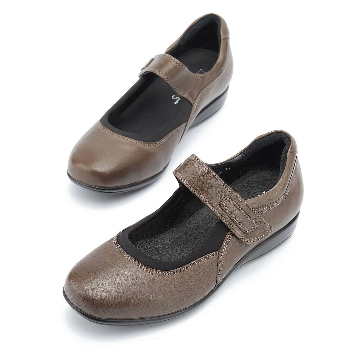 Klouds Waverley XW Shoe Leather Taupe 36 Shoes Klouds 