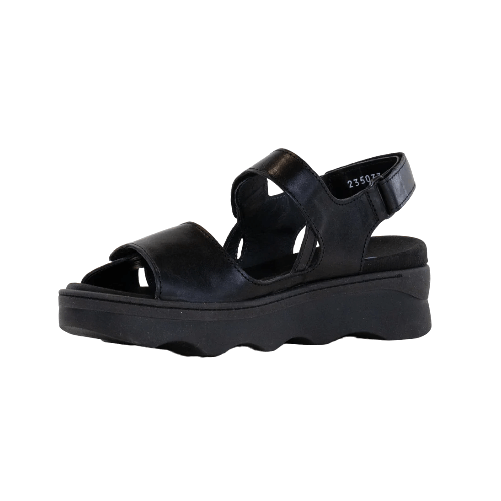 Wolky Medusa Sandal Leather Black