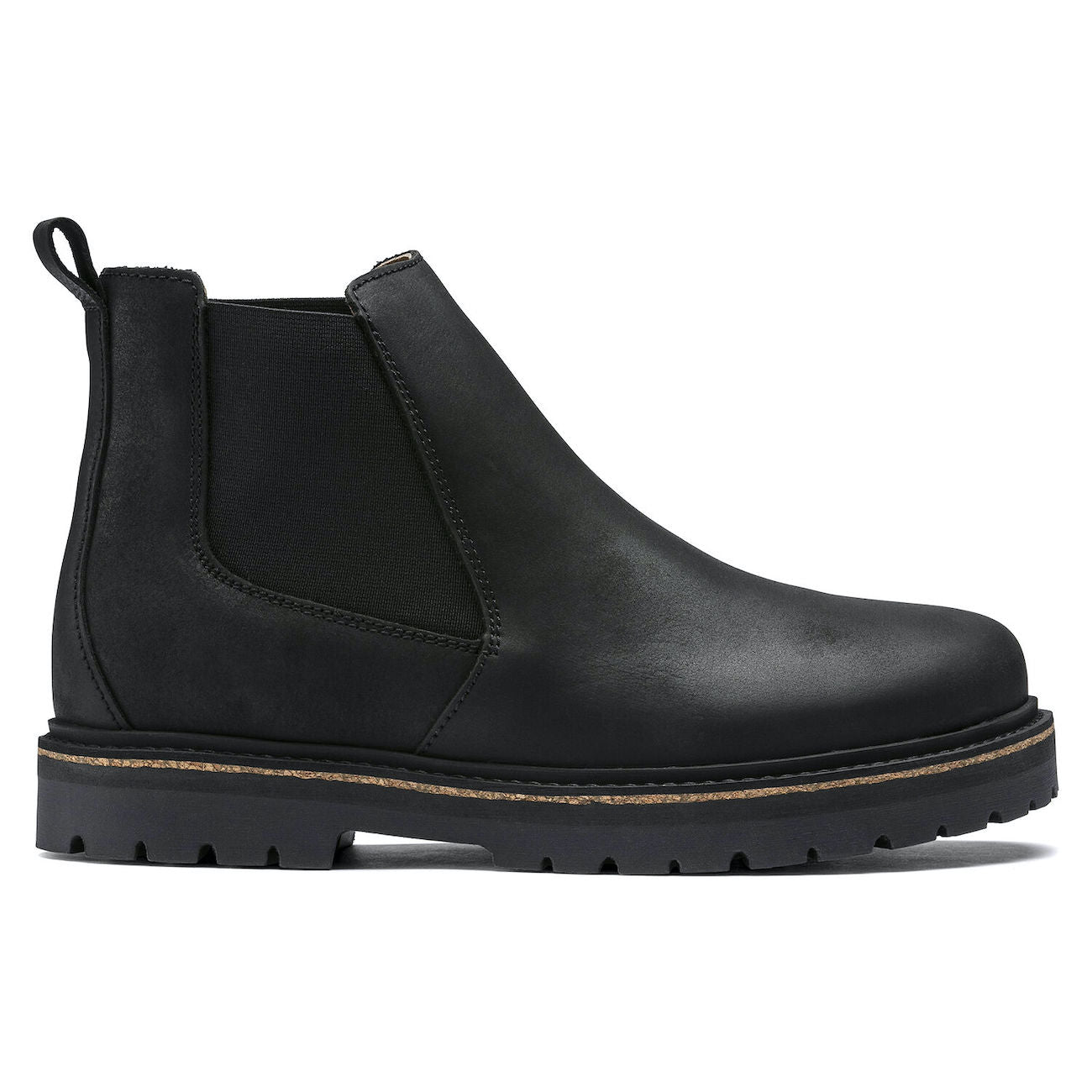 Birkenstock Seasonal, Stalon, Waxy Nubuck Leather, Regular Fit, Black Boots Birkenstock Seasonal Black 36 