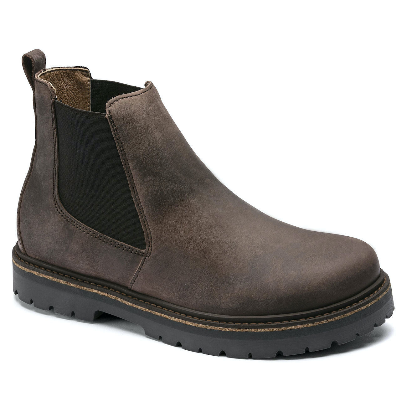 Birkenstock Seasonal, Stalon, Waxy Nubuck Leather, Regular Fit, Mocca Boots Birkenstock Seasonal Mocca 35 