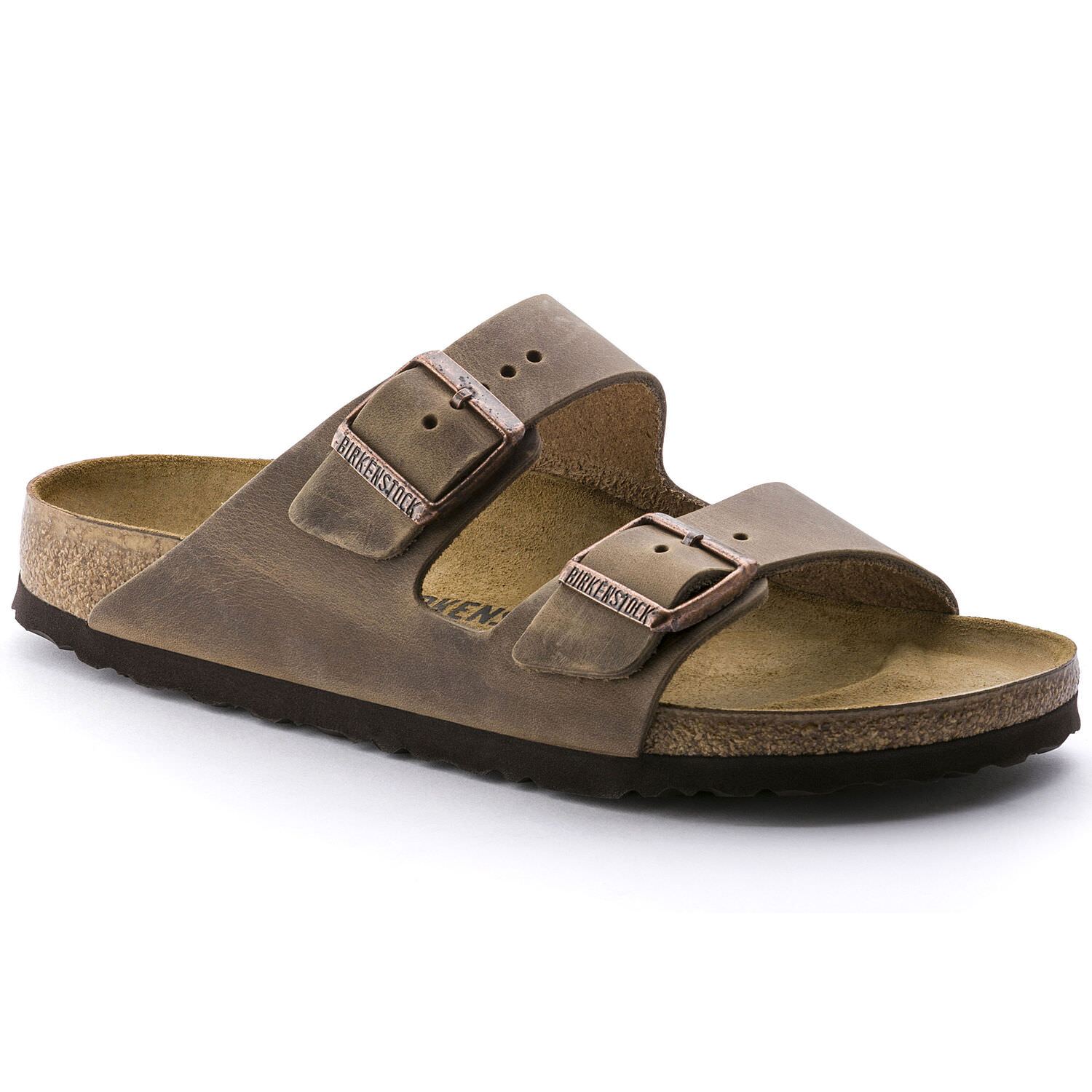 Arizona Natural Leather Sandals | | Regular Fit - Birkenstock Hahndorf