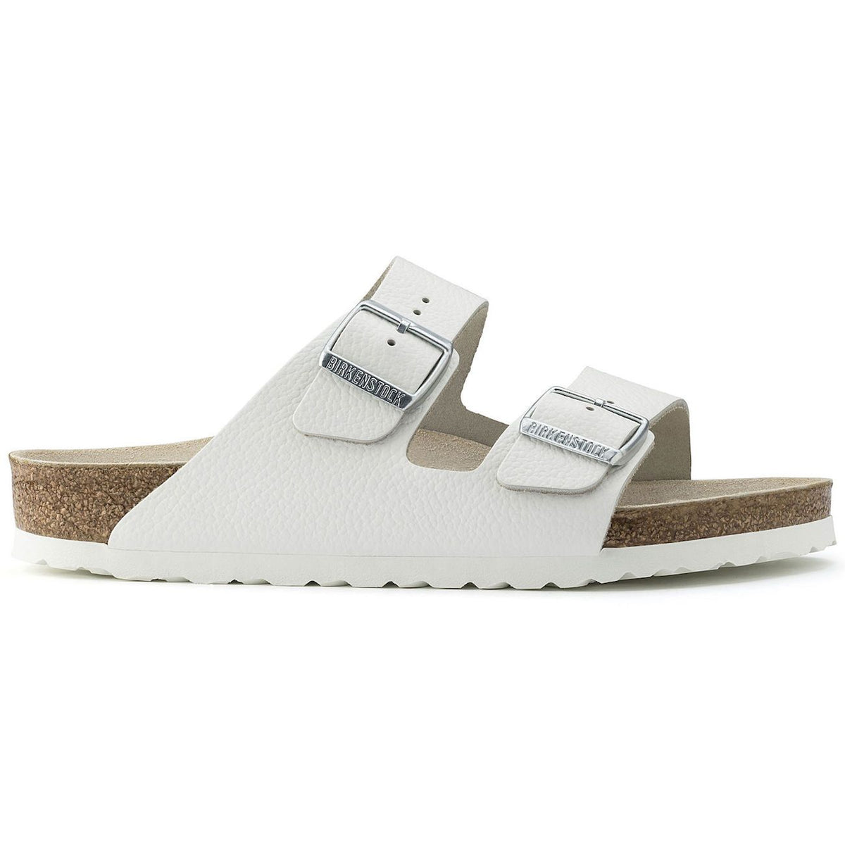 Birkenstock Classic, Arizona, Regular Fit, Leather, White Sandals Birkenstock Classic 