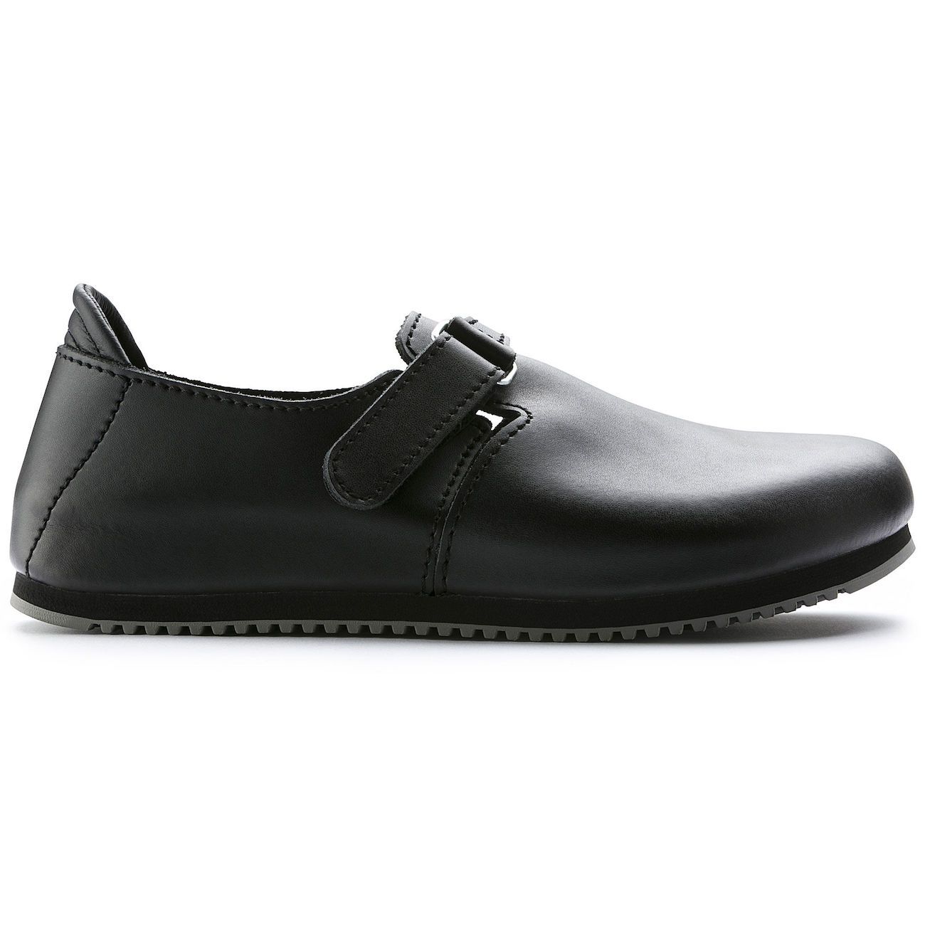 Birkenstock Professional, Linz SL, Super Grip Sole Leather Regular Fit, Black Shoes Birkenstock Professional Black 42 