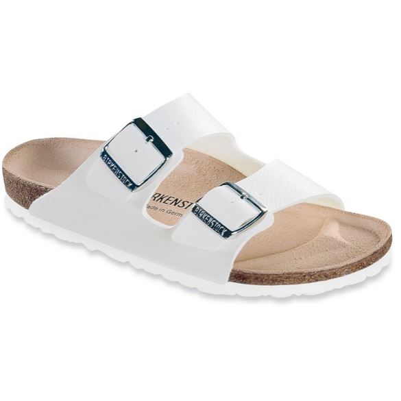 Birkenstock Classic, Arizona, Regular Fit, Leather, White Sandals Birkenstock Classic White 35 