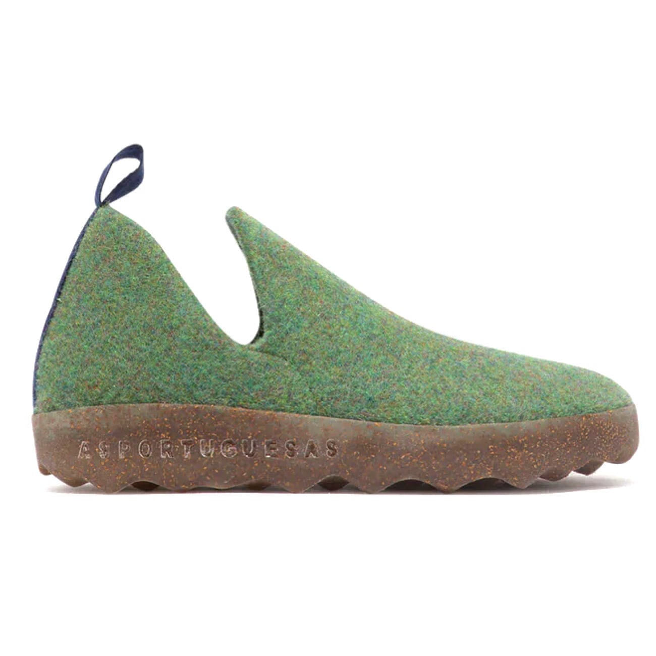 Asportuguesas, AW23-CITY, Moss Felt Green Shoes Asportuguesas Moss 37 