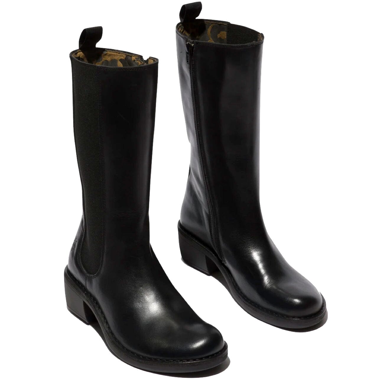 Fly London, MADA081, Boot, Leather, Black Boots Fly London Black 37 
