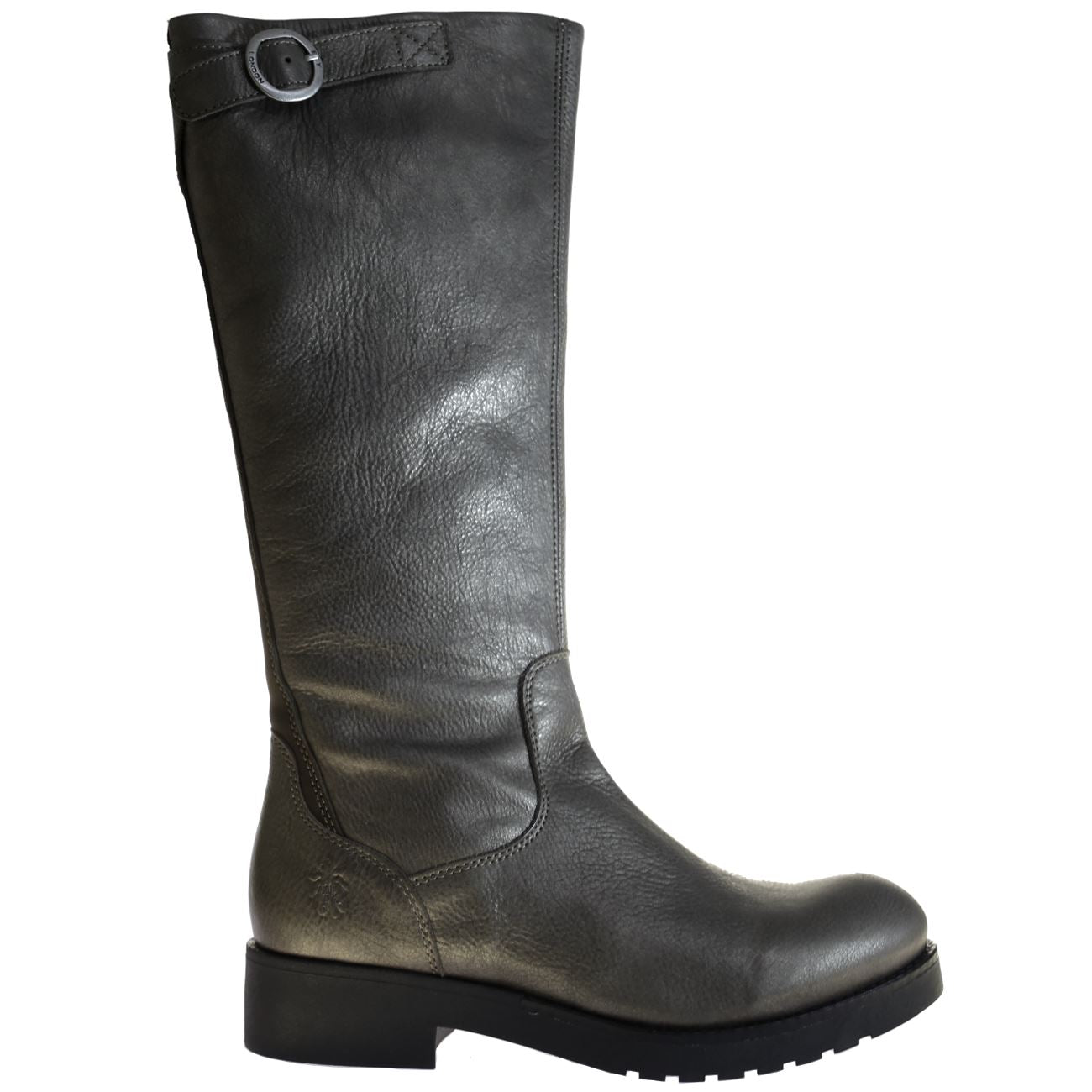 Fly London, Beko, Boot, Leather, Grey/Ground 002 Boots Fly London Grey/Ground 002 37 