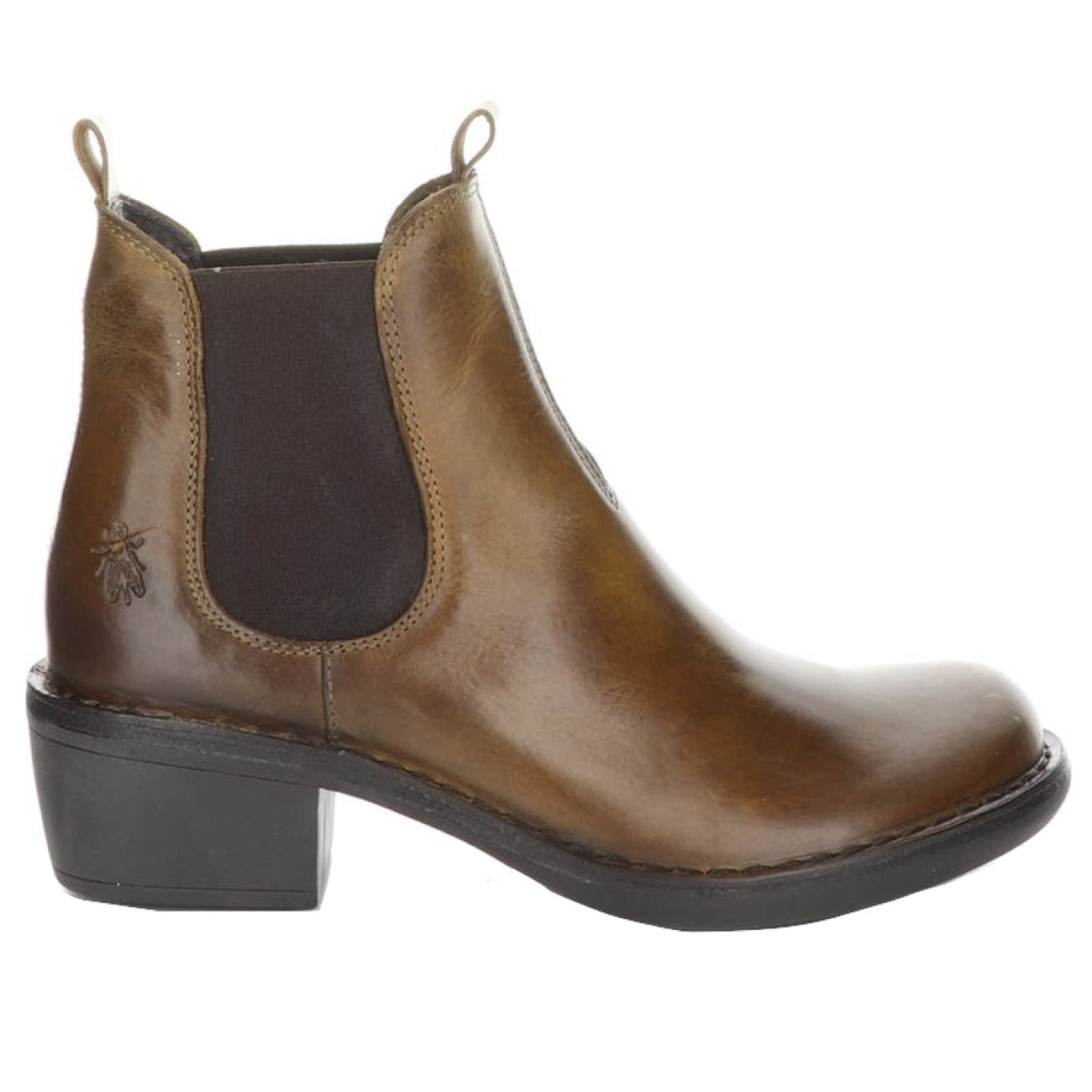 Fly London, MEME030, Boot, Leather, Camel Boots Fly London Camel 36 
