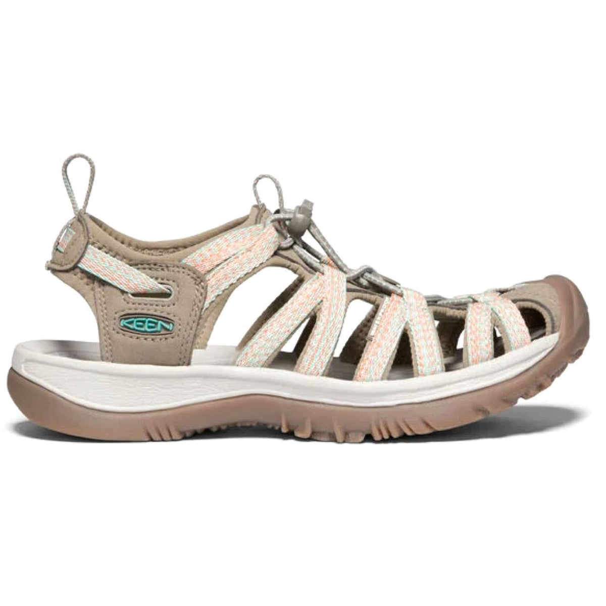 KEEN, Whisper Women’s, Taupe Coral Sandals Keen 