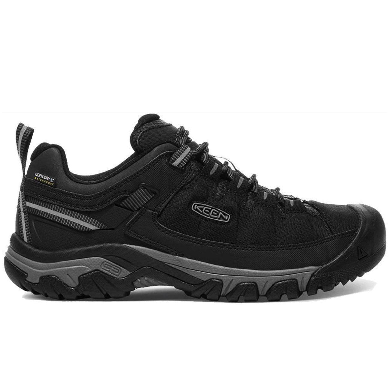 Keen, Targhee EXP WP Mens, Shoe, Black Steel Gray Hiking Shoes Keen Black Steel Gray 10 