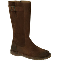 Birkenstock Melrose High Suede Leather Boots| Espresso | Regular Fit ...