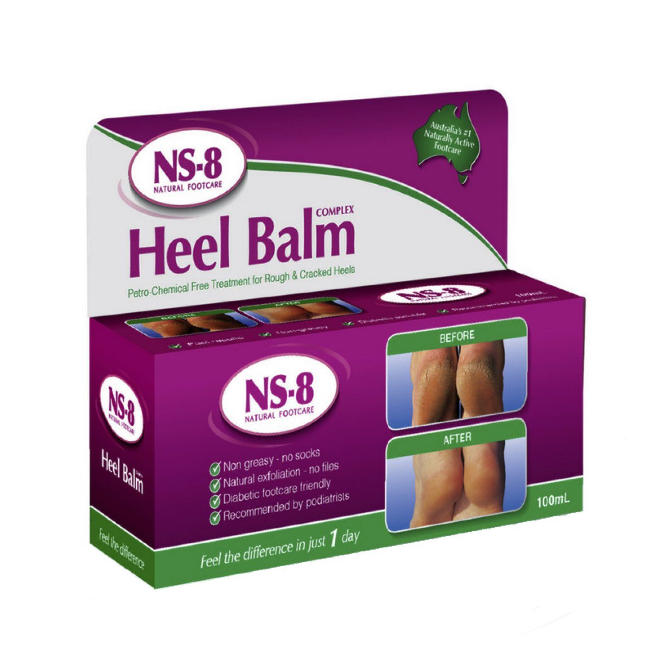 NS-8 Heel Balm Complex, 100ml Skin Care Products Plunkett Heal Balm 