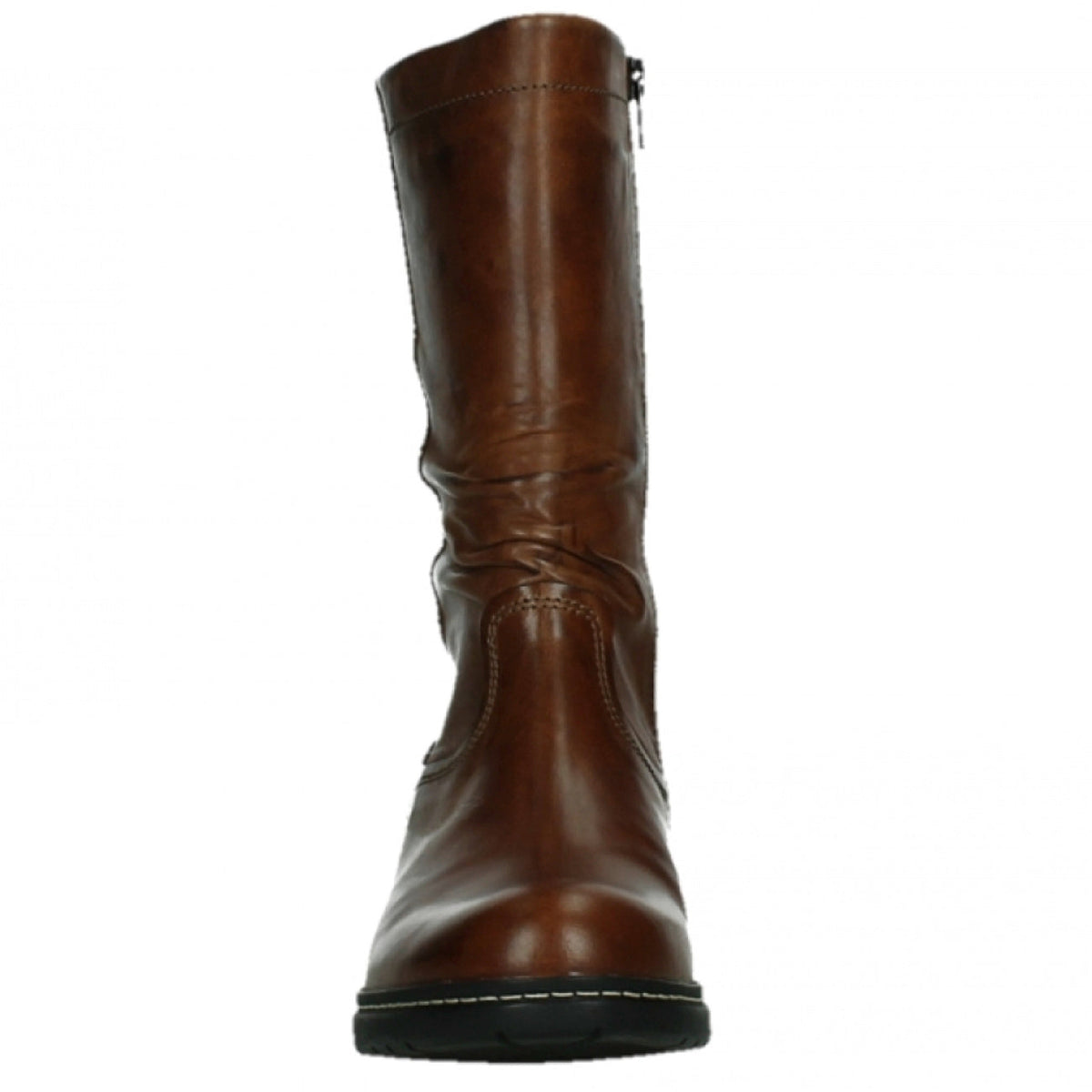 Wolky, Edmonton, Boots, Soft Wax Leather, Cognac Boots Wolky 