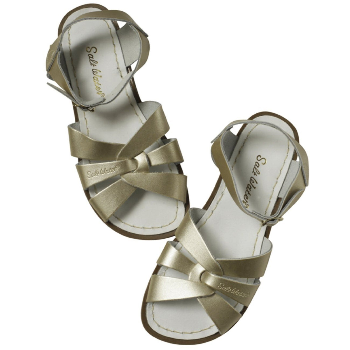 Salt Water Sandals, Original, Youth, Gold Sandals Salt Water Sandals Gold 1 